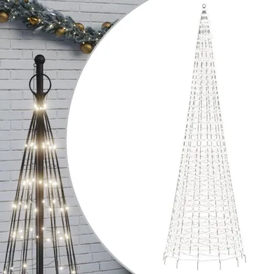 Produktbild von LED-Weihnachtsbaum 1534 LEDs Kaltweiß 500 cm