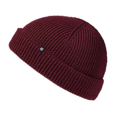 Produktbild von Enter the Complex® Fisherman Beanie, Fischermütze, 100% Wolle, Rippstrick, Bordeaux, One Size