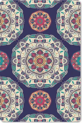 Produktbild von MuchoWow® Mauspad Mousepad Bohème - Mandala - Muster 40x60 cm - Mousepads - Maus Mat - Pad - Mausunterlage - Schreibtisch Accesoire