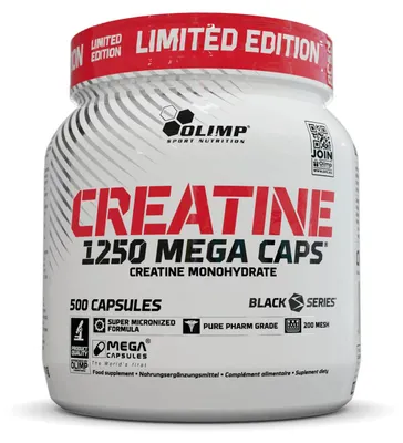 Produktbild von Olimp Creatine 1250 Mega Caps, Kreatin-Monohydrat, 500 Kapseln