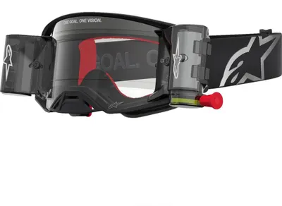 Immagine prodotto di Occhiali da motocross Alpinestars Supertech Firma, nero/argento, taglia unica