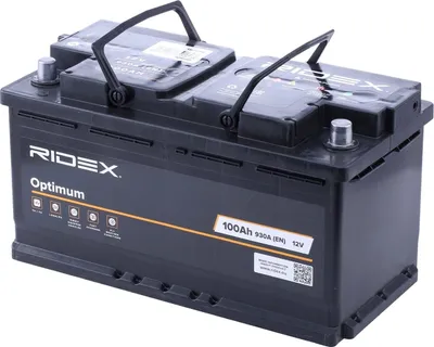 Produktbild von RIDEX Starterbatterie 12V 100Ah 840A/EN B13 L5 für Auto LKW Batterie