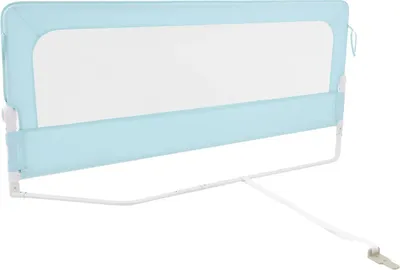 Produktbild von Bettgitter Kinder - Rausfallschutz 176 cm - Verstellbare Bettkante für Matratzen 5–28 cm - Kinderbettgitter für Kleinkinder - Grün