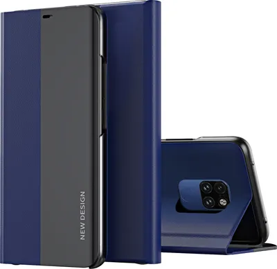 Immagine prodotto di Huawei Mate 20 Case, LaimTop Finto cuoio Magnetic Flip Stand Case per Huawei Mate 20 Navy Blue