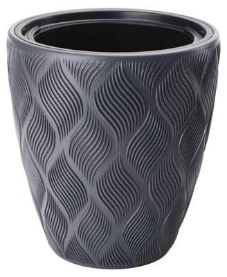 Obrázek produktu pro květináč FLOW mrazuodolný antracit Ø 30 cm 32 cm
