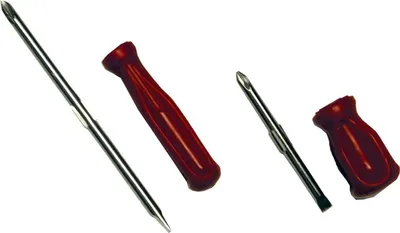 Produktbild von SW-Stahl 31200SB Umsteck-Schraubendreher, Schlitz+Kreuz, kurz