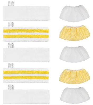 Mikrofasertücher-Set, 10 Stück, für Kärcher Dampfreiniger
