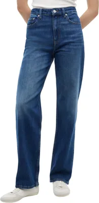Productafbeelding van Tommy Jeans dames jeans, model Layla, slim fit, hoge taille, blauw (donkere denim), maat 31W/34L