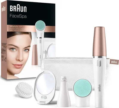 Obrázek produktu pro Braun Face 851v Čisticí kartáček a epilátor na obličej bílý