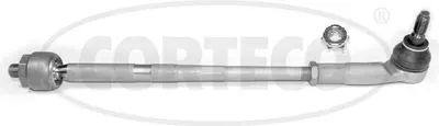 Produktbild von CORTECO 49396660 Spurstange Vorne Links für VW Polo Schrägheck (6R1, 6C1) für SEAT Ibiza IV Schrägheck (6J5, 6P1) für SKODA Rapid Spaceback (NH1)