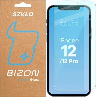 Produktbild von Szkło hartowane Bizon Glass Clear 2 do iPhone 12 / 12 Pro