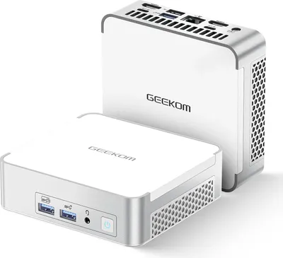 Produktbild von 2025 GEEKOM Mini PC, Intel i9-12900HK (14 Kerne, 20 Threads, 24 MB Cache, 5,0 GHz) NUC Desktop PC, Wi-Fi 6E Mini Computer, 32 GB+1TB DDR4 Windows 11