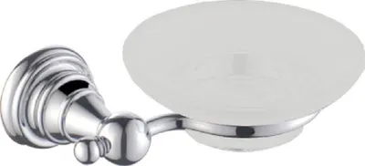 Image de Sapho Diamond - Distributeur de savon avec support, verre/chrome 1317-02