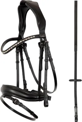 Produktbild von ANKY Trense ATH19003 Comfort Line Trensenzaum Schwarz Full