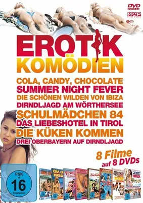 Obrázek produktu pro Erotikkomödien-8 Filme auf 8 DVDs