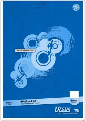 Immagine prodotto di Staufen® style 608742000 Blocco lettera - A4, 50 fogli, 70 g/m², bianco