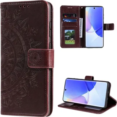 Image de Housse pour Huawei Nova 9/Honor 50 Housse téléphone portable Flip Case Cover Etui Sac Mandala