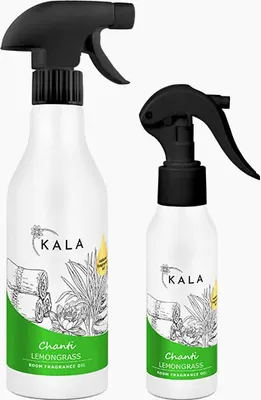Produktbild von Professionelles ätherisches Öl auf Parfümbasis mit energetisierendem Zitrusduft 500 ml - Kala Chanti Lemongrass