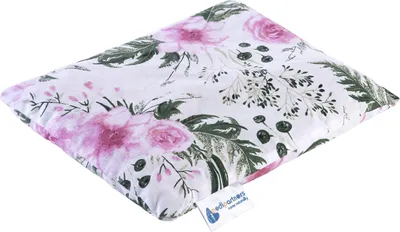 Immagine prodotto di Medi Partners Cuscino ai noccioli di ciliegia Cuscino riempito di semi grande Cuscino termico 500 g Rettangolare 20x25 cm Ecologico Naturale 100% cotone Terapia del caldo e del freddo Terapia di massaggio (fiori di rosa)