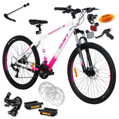 Produktbild von Mountainbike Davi Bonita 27.5 Zoll, 160–185 cm, 21 Gänge, Weiß/Rosa