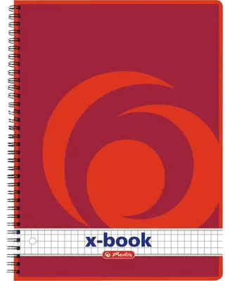 Image de herlitz Collegeblock x.book DIN A5, 80 feuilles, quadrillé