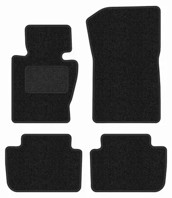 Productafbeelding van Velours automatten voor BMW X3 E83 2003-2010 (SUV) – 4-delig, antraciet, op maat – Wielganizator ANTHRA