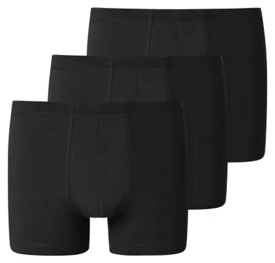 Produktbild von Schiesser Herren 3 Pack Unterwäsche Shorts mit weichem Bund Bio Baumwolle Multip