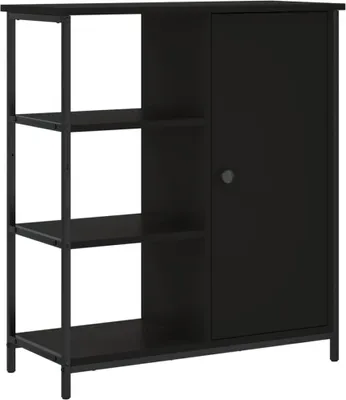 Obrázek produktu pro vidaXL Příborník černý 70x30x80 cm materiál na bázi dřeva