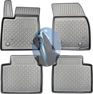 Produktbild von Z520106 TPE-Gummifußmatten kompatibel mit  Ford Focus Cool&Connect 4 HM Limousine Stufenheck 4-türer 2018-