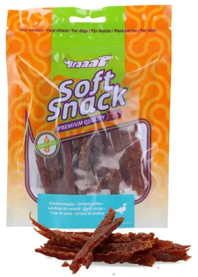 Productafbeelding van Braaaf Soft Snack strips Kip