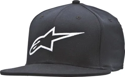 Productafbeelding van Alpinestars Ageless platte muts, zwart/wit, maat L/XL