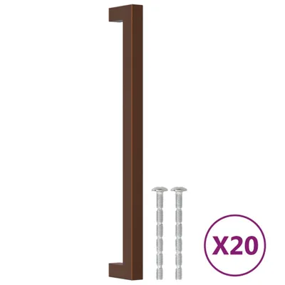 Produktbild von vidaXL Möbelgriffe 20 Stk. Bronzen 224 mm Edelstahl