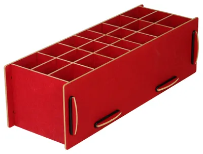 Produktbild von Werkhaus Stiftebox dunkelrot