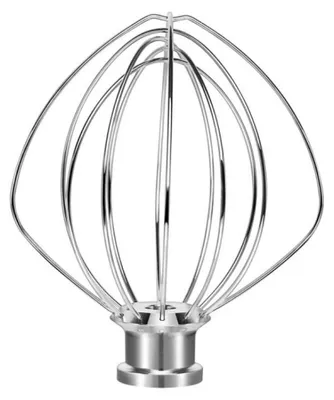 Produktbild von Edelstahl-Schneebesen, kompatibel mit KitchenAid K45WW WP9704329 KSM150 KSM160 K45 KSM90 Küchenmaschinen-Zubehör