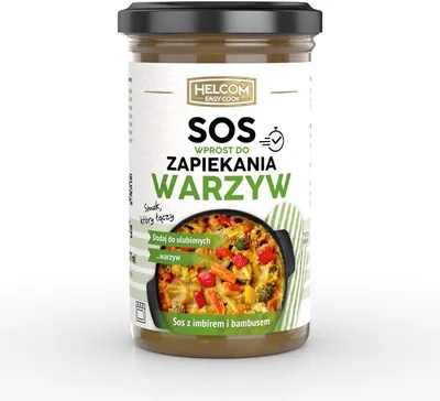Obrázek produktu pro Helcom Rovná zeleninová omáčka na pečení 250G