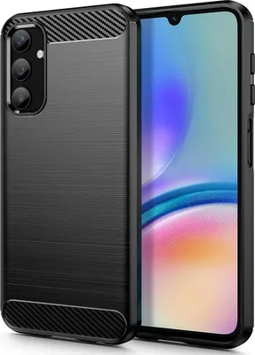 Zdjęcie produktu dla Etui z włókna węglowego do Samsung Galaxy A05s Ochronne etui na telefon komórkowy Etui na telefon komórkowy z TPU