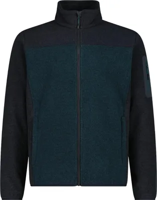 Produktbild von CMP Herren Fleece Jacquard-Knit-Tech Outdoor Jacke grün 56