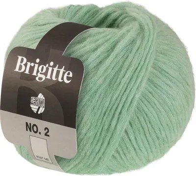 Produktbild von Lana Grossa BRIGITTE NO. 2 50 g hochwertige Mischung aus Schurwolle, Baumwolle und Alpaka 140 m Farbe 076 - Mint