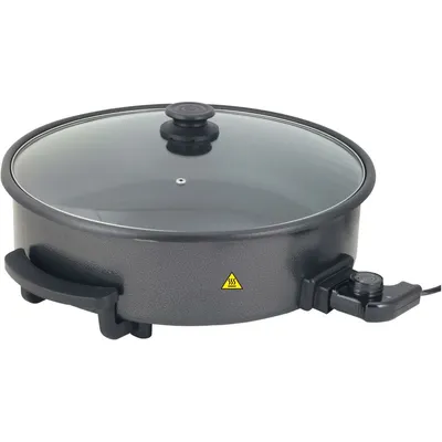 Zdjęcie produktu dla Comelec PI7580, Patelnia do pizzy, Czarny, 40 cm