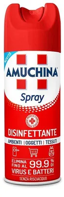 Immagine prodotto di Amuchina Spray Ambienti Oggetti Tessuti 400 Ml