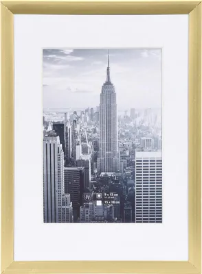 Produktbild von Henzo Manhattan Bilderrahmen 13x18 cm Gold