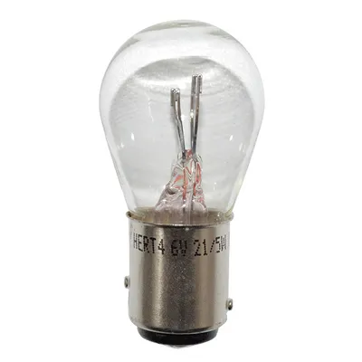 Image de Ampoule de clignotant/feu stop HERT 6V 5/21W (BAY15D) Unité d'emballage de 10 pièces