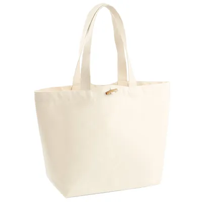 Produktbild von Westford Mill W850 | EarthAware Organic Marina Bag / 34 x 34  x 17 cm - Farbe: Natural - Größe: 34 x 34 x 17 cm