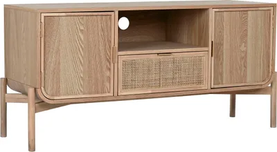 Image de Meuble TV Home ESPRIT naturel 126 x 40 x 60 cm
