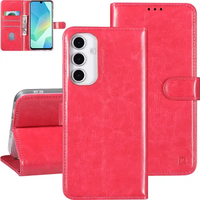 Obrázok produktu pre Puzdro typu kniha TUNIQ pre Galaxy A06 – Puzdro na karty – Červené