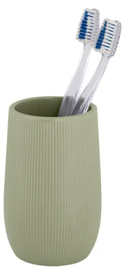 Image de Gobelet de toilette en céramique Fablo vert