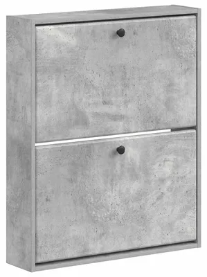Imagen del producto de Armario de zapatos de pared, modelo BREDA, 71 x 17 x 86 cm, fabricado en material de madera