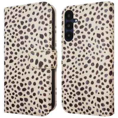 Produktbild von imoshion Design Klapphülle Samsung Galaxy A55 - Black And White Dots