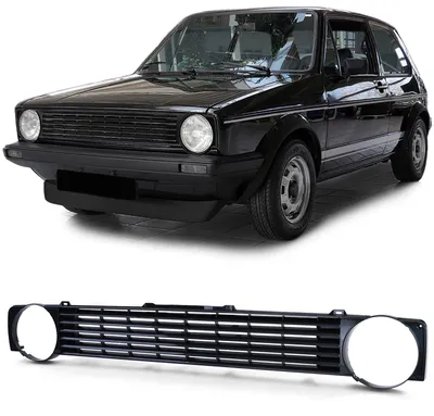 Kühlergrill Sportgrill Grill für VW Golf 1 + Cabrio + Caddy – Produktansicht