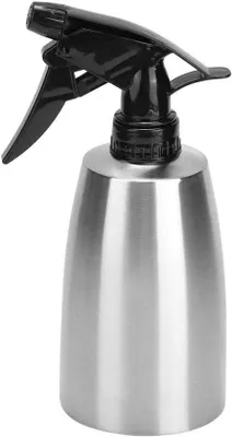 Produktbild von 400 ml Sprühflasche aus Edelstahl – Sprühflasche für den Haushalt – Küchenutensil für Olivenöl und Essig